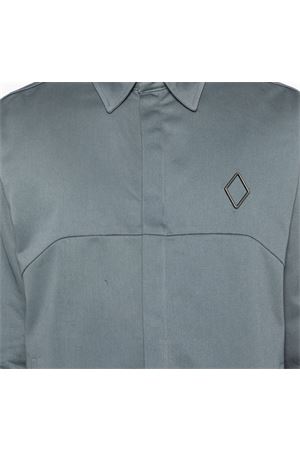 Slate grey cotton blend Stratum overshirt A COLD WALL | ACWMSH146AGRY